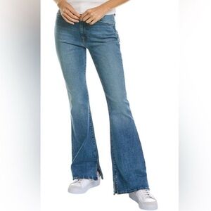 Hudson Heidi High Rise Flare Jean in Bubbly, Women’s size 27